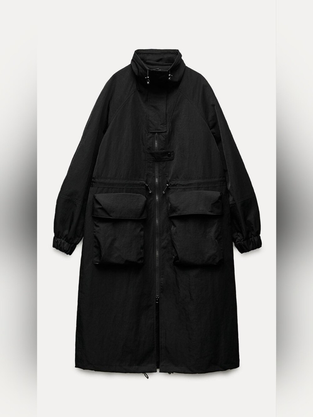 Zara Water Repellent Parka ZW Collection